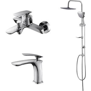 Slim Lavabo,banyo Bataryası,duş Ünitesi Set 121521-121511-121530