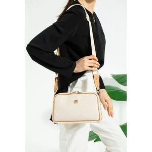 Just Polo Kadın Siyah 5 Bölmeli Ayarlanabilir Uzun Askılı Omuz Çantası Postacı Çantası 6 Bölmeli 28 X18 cm 4023-GD
