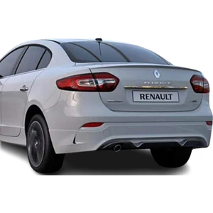 Paşa Tuning Renault Fluence (2010-2016) Arka Tampon Ek (Plastik)