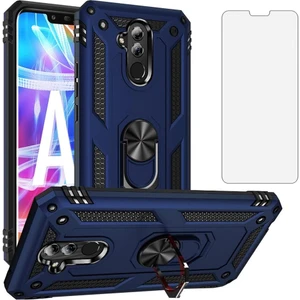 Huawei Mate 20 Lite Kılıf Armor Tank Holder Hard Shockproof + Ekran Koruyucu