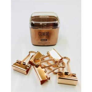 Mas Cubbie Premium Omega Kıskaç Rose Gold 19 Mm (5 Adet)