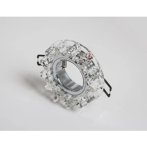 Ct 6595  Led Çerçeveli Beyaz Işık Kristal Cam Spot Kasa