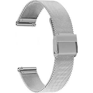 20MM Fossil-Welder-Casio-Seiko-Omega-Armani Saat Uyumlu Kalın Metal Hasır Saat Kordonu KLNHSR20