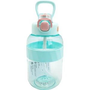 Pipetli Tritan Matara Turkuaz 1000 Ml.