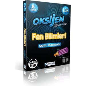 Oksijen Yayınları 8. Sınıf LGS Fen Bilimleri Soru Bankası