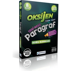 Oksijen Yayınları 8. Sınıf LGS Paragraf Soru Bankası 2024- 2025