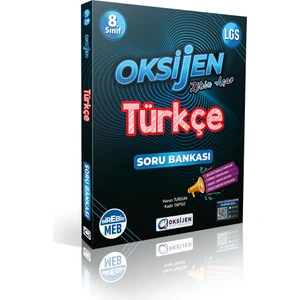 Oksijen Yayınları 8. Sınıf LGS Türkçe Soru Bankası