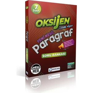 Oksijen Yayınları Oksijen 7. Sınıf Paragraf Soru Bankası