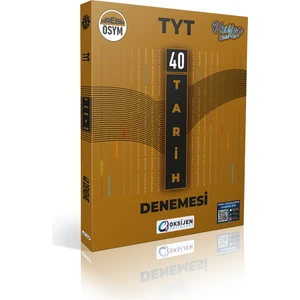 Oksijen Yayınları Tyt Tarih 40'lı Branş Denemesi