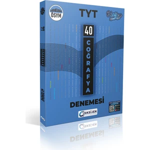 Oksijen Yayınları Tyt Coğrafya 40'lı Branş Denemesi
