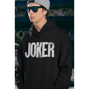 Joker Tasarım Yazılı Unisex Oversize Dc Karakter Hoodie