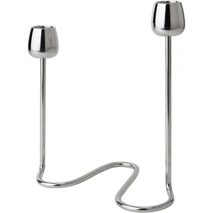 Sılverpäron Şamdan, Lame, 20 Cm, 2'li