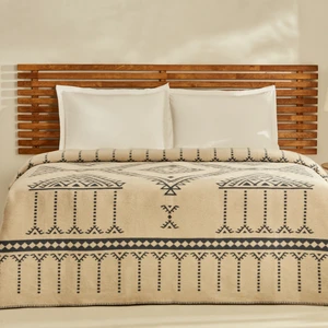 Karaca Home Marla Çift Kişilik Pamuklu, Yumuşak Dokulu Battaniye 200x220 cm – Sıcak ve Konforlu