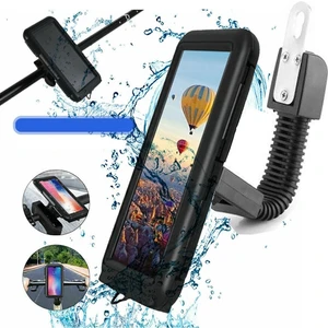 Suporte Motosiklet Telefon Tutucu Kapalı Model ( 4,7 - 6,8 Inches ) Ayna Baglantılı
