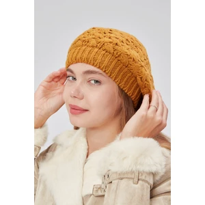 Kadın Kışlık Şık Triko Ressam Örgü Bere