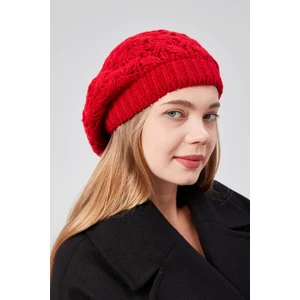 Kadın Kışlık Şık Triko Ressam Örgü Bere