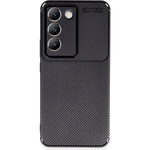 Vivo V30 Lite 4g Kılıf Focus Carbon Silikon Kapak