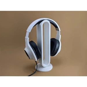 Gamer Kulaklık Standı - Dekoratif Kulaklık Tutucu Beyaz 23CM