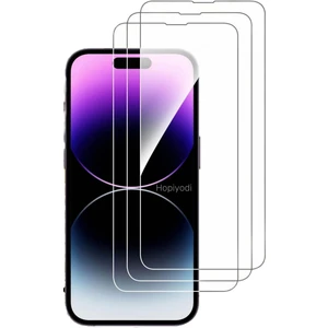 3 Adet iPhone 16 Plus Nano Ekran Koruyucu Kılıf Dostu Micro Temperli Kırılmaz Cam Ince Esnek