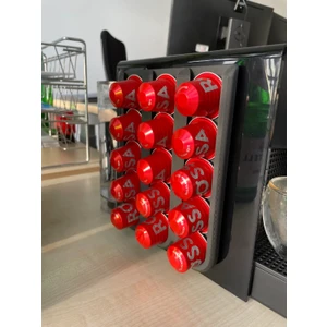 Nespresso ve Starbucks Uyumlu Kapsül Kahve Standı Siyah