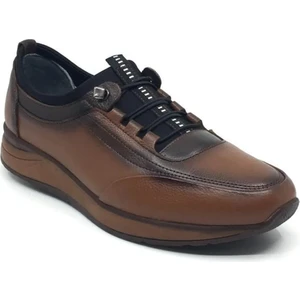 Seher Ayakkabı Içi Dışı  Deri Erkek Rahat Günlük Süs Bağcıklı Ayakkabı