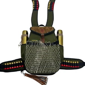 Türk Hunter Türkhunter Kanvas Avcı Çantası Fileli  Çoban Çanta
