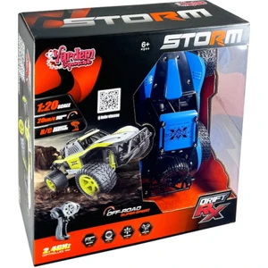 Uzaktan Kumandalı Full Fonksiyon 2.4ghz Şarjlı 1:20 Storm Drift Araba