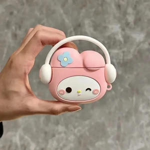 Samsung Galaxy Buds 3 / Galaxy Buds 3 Pro  Uyumlu Figürlü Askılı Kılıf