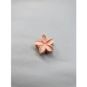 Yağmur Kaktüs Tekli, Yavruağızı Renk 5 cm Lotus Çiçeği Mandal Toka