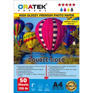 Epson L3251 Fotoğraf Kağıdı Premium Parlak 120 gr A4 50 Adet