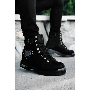 Tomıross Erkek Sıcak Astarlı Soğuk ve Su Geçirmez Motor Style Bot BTHRLY-1903