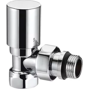 Radyatör Havlupan Vanası Köşe Tip 1/2'' Krom KVN101