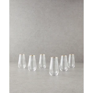 English Home Gracy Kristalin 6'lı Bardak 450 ml Gold
