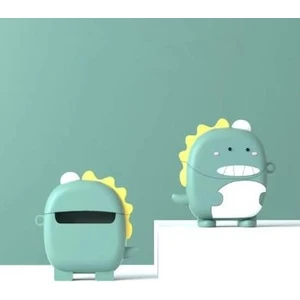 Samsung Galaxy Buds3 - Samsung Galaxy Buds3 Pro Ile Uyumlu Dinozor Figürlü Silikon Kılıf