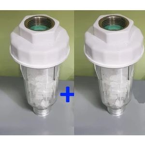 Kireç Önleyici Silifoz Filtre, Giriş Metal Bağlantılı 2 Adet Çamaşır ve Bulaşık Su Arıtma
