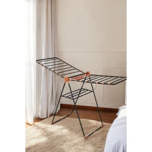 Kitchen Queen Home Çamaşır Askısı Mandal Sepetli Çamaşır Kurutmalığı Mandal Hediyeli Kalın Telli Askılık