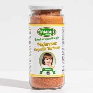 Tombul Tarhana Organik Yoğurtsuz Vegan Bebek Tarhana 380 gr