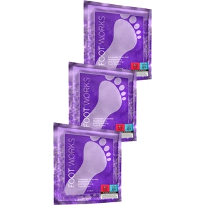 Foot Works Lavanta Kokulu Nemlendirici ve Rahatlatıcı Ayak Çorabı Üçlü Set