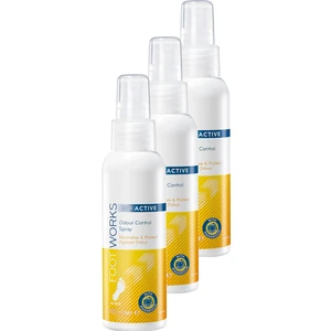 Foot Works Active Ayak Koku Kontrol Spreyi 100 Ml. Üçlü Set