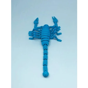 3D Hareketli Akrep Figürlü Oyuncak - Mavi