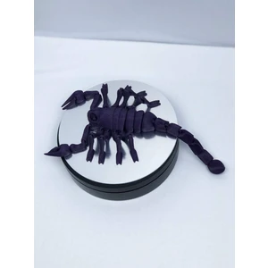 3D Hareketli Akrep Figürlü Oyuncak - Mor