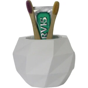 Diş Fırçalığı Diş Fırçalık Diş Fırçası Standı Diş Fırçası Tutucu Altın Eskitme Model 20