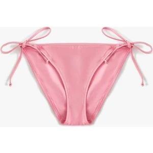 Parlak Brazilian Bikini Altı Yanları Bağlama Detaylı
