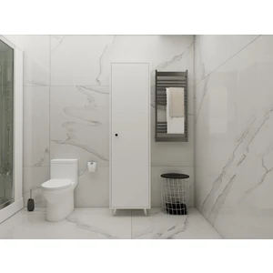 Harput Beyaz Çok Amaçlı Tek Kapaklı Dolap