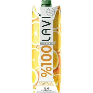 %100 Portakal Suyu Içeceği 1000 ml x 12 Adet