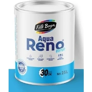 Filli Boya Aqua Reno Banyo Siyah 2.5 Lt