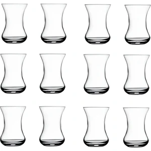 Çay Bardağı 12 Adet İnce Belli Bardak