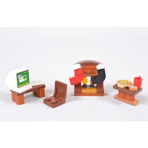 Spider-Man 2024 Mikro Yapılar - (Day 16) + (Day 17) + (Day 18) spider-Man's (Peter Parker’s) Desk Fireplace Table