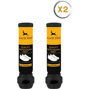 Black Deer 2 Adet Ayakkabı Deodorantı Koku Giderici Önleyici Sprey Ayak ve Ayakkabı Deodorantı 100ML