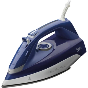 BEKO BEU 4124 BUHARLI ÜTÜ 2400 W Steamxtra™ SERAMİK TABAN Mavi